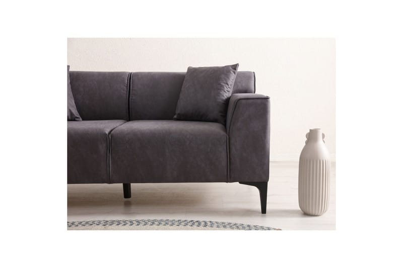 Malpani Sofa 2-sits - Antrasitt - Møbler - Sofaer - 2 seter sofa