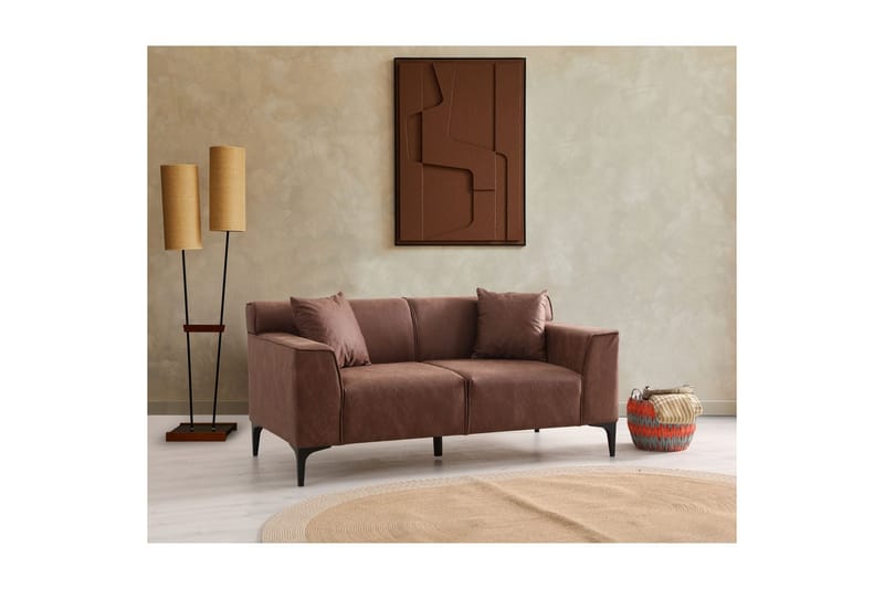 Malpani Sofa 2-sits - Cognac - Møbler - Sofaer - 2 seter sofa