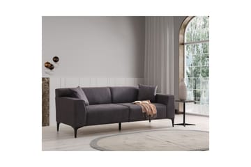 Malpani Sofa 3-sits - Antrasitt - Møbler - Sofaer - 3 seter sofa