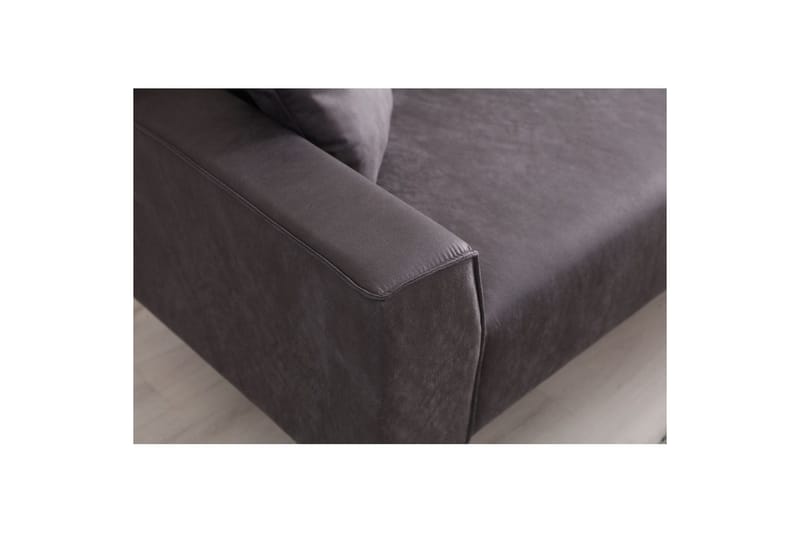 Malpani Sofa 3-sits - Antrasitt - Møbler - Sofaer - 3 seter sofa
