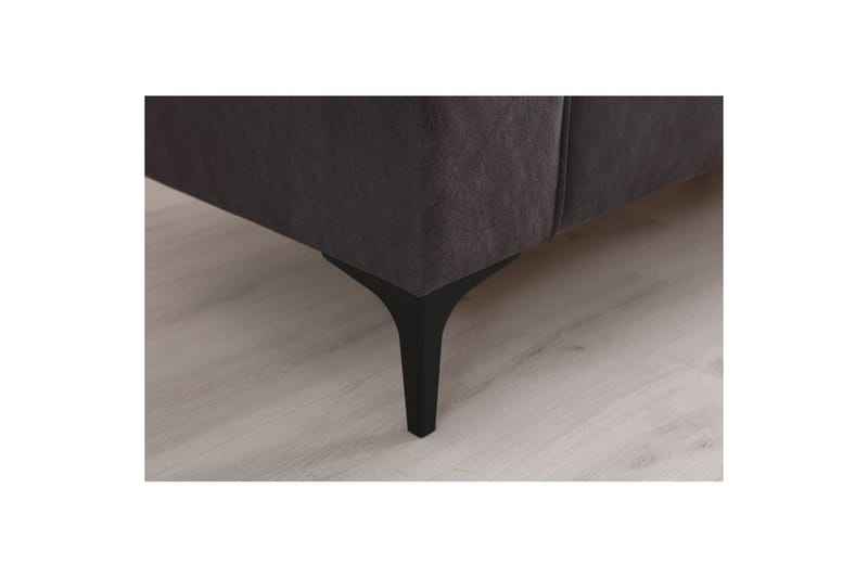 Malpani Sofa 3-sits - Antrasitt - Møbler - Sofaer - 3 seter sofa