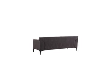 Malpani Sofa 3-sits - Antrasitt - Møbler - Sofaer - 3 seter sofa
