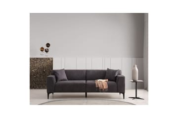 Malpani Sofa 3-sits - Antrasitt - Møbler - Sofaer - 3 seter sofa