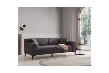 Malpani Sofa 3-sits - Antrasitt - Møbler - Sofaer - 3 seter sofa