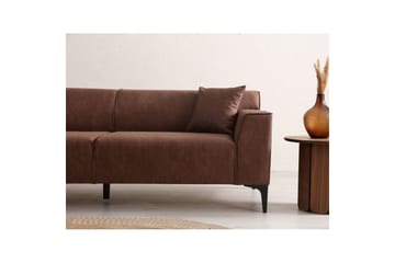 Malpani Sofa 3-sits - Cognac - Møbler - Sofaer - 3 seter sofa