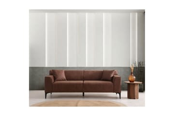 Malpani Sofa 3-sits - Cognac - Møbler - Sofaer - 3 seter sofa