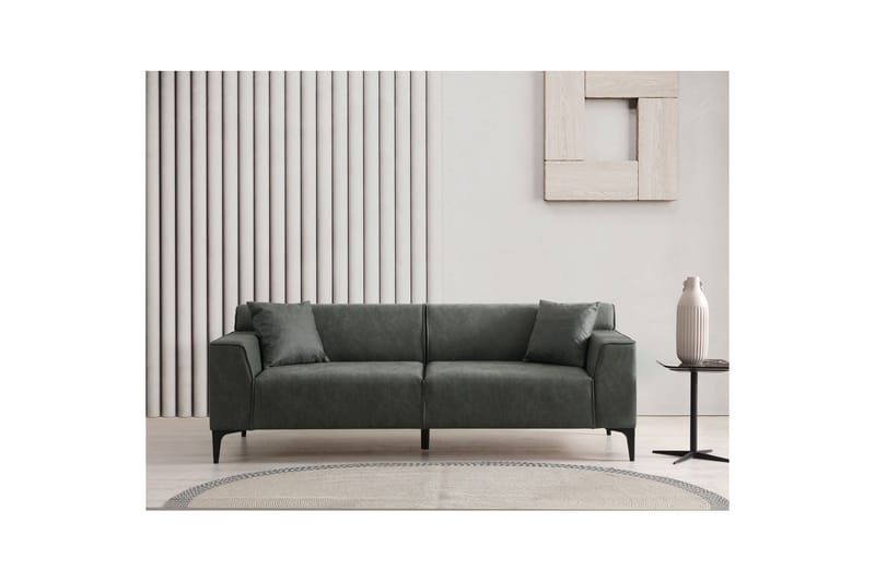 Malpani Sofa 3-sits - Grønn - Møbler - Sofaer - 3 seter sofa