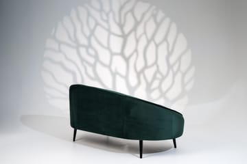 Mateus 3-seters Sofa Fløyel - Mørkegrønn - Møbler - Sofaer - 3 seter sofa