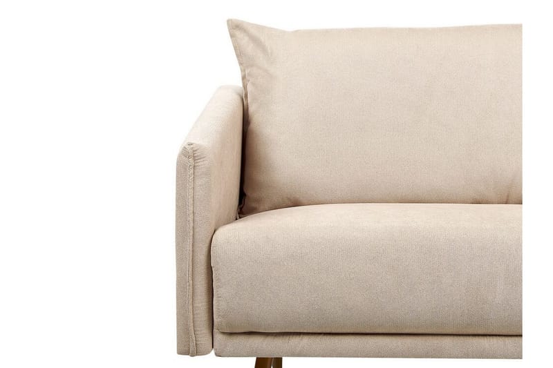 Maurana Sofa 3-seter - Beige/Gull - Møbler - Sofaer - Fløyelssofaer