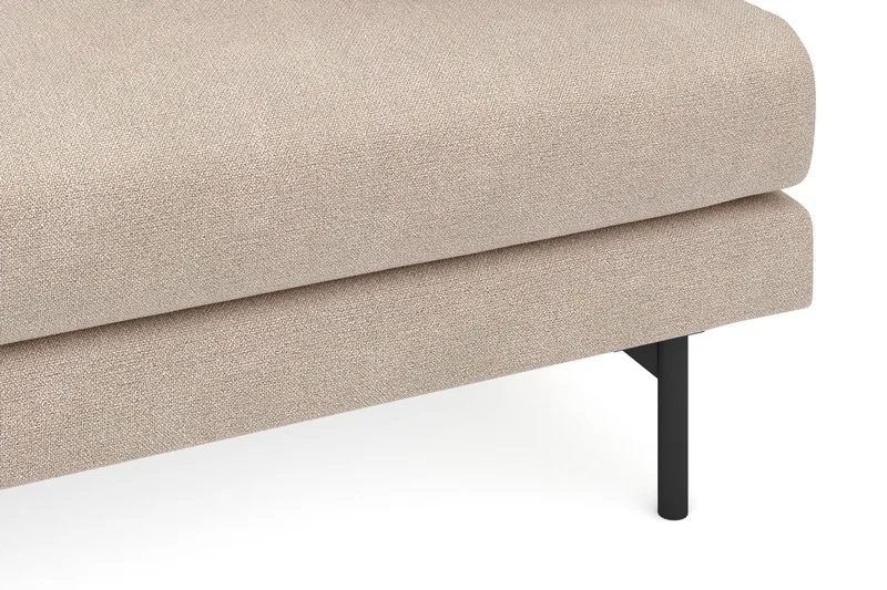 Menard 3-seters Dyp Stoffsofa - Beige - Møbler - Sofaer - 3 seter sofa