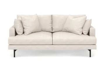 Menard 3-seters Dyp Stoffsofa - Beige - Møbler - Sofaer - 3 seter sofa
