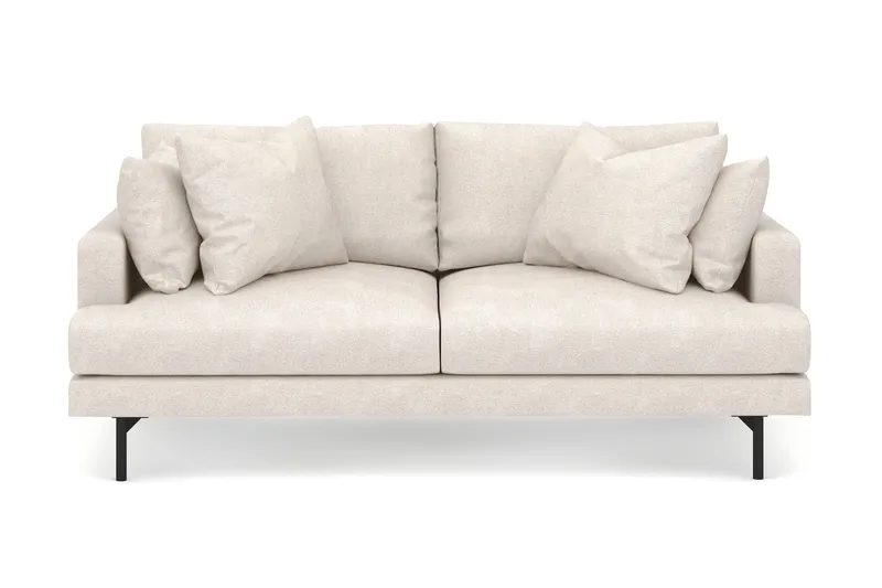 Menard 3-seters Dyp Stoffsofa - Beige - Møbler - Sofaer - 3 seter sofa
