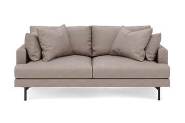 Menard 3-seters Dyp Stoffsofa - Brun - Møbler - Sofaer - 3 seter sofa