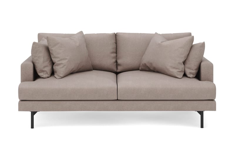 Menard 3-seters Dyp Stoffsofa - Brun - Møbler - Sofaer - 3 seter sofa