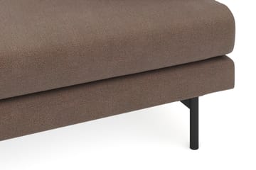 Menard 3-seters Dyp Stoffsofa - Brun - Møbler - Sofaer - 3 seter sofa