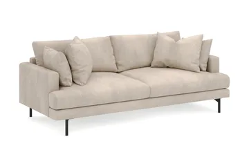 Menard 4-seters Dyp Manchestersofa - Greige - Møbler - Sofaer - 4 seter sofa