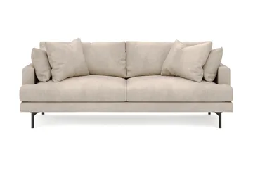 Menard 4-seters Dyp Manchestersofa - Greige - Møbler - Sofaer - 4 seter sofa