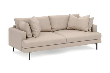 Menard 4-seters Dyp Stoffsofa - Beige - Møbler - Sofaer - 4 seter sofa