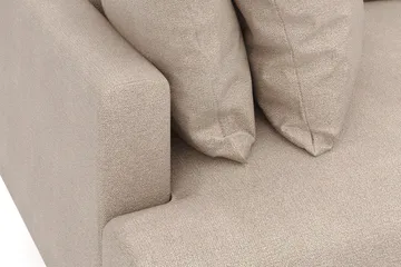 Menard 4-seters Dyp Stoffsofa - Beige - Møbler - Sofaer - 4 seter sofa