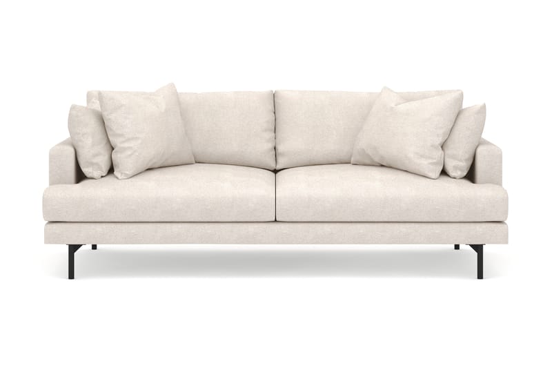 Menard 4-seters Dyp Stoffsofa - Beige - Møbler - Sofaer - 4 seter sofa
