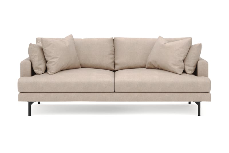 Menard 4-seters Dyp Stoffsofa, Beige