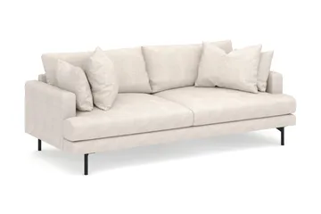 Menard 4-seters Dyp Stoffsofa - Beige - Møbler - Sofaer - 4 seter sofa