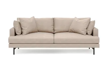 Menard 4-seters Dyp Stoffsofa - Beige - Møbler - Sofaer - 4 seter sofa