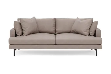 Menard 4-seters Dyp Stoffsofa - Brun - Møbler - Sofaer - 4 seter sofa