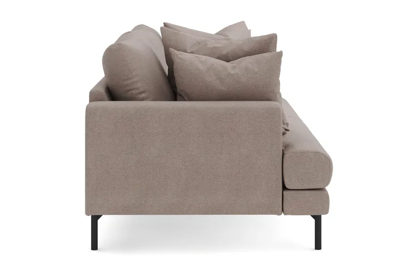 Menard 4-seters Dyp Stoffsofa - Brun - Møbler - Sofaer - 4 seter sofa