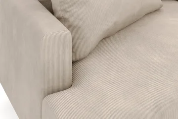 Menard 6-seters Høyrevendt L-formet Hjørnesofa i Manchester - Greige - Møbler - Sofaer - Hjørnesofaer