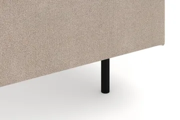 Menard 6-seters Høyrevendt L-formet Hjørnesofa i Stoff - Beige - Møbler - Sofaer - Hjørnesofaer