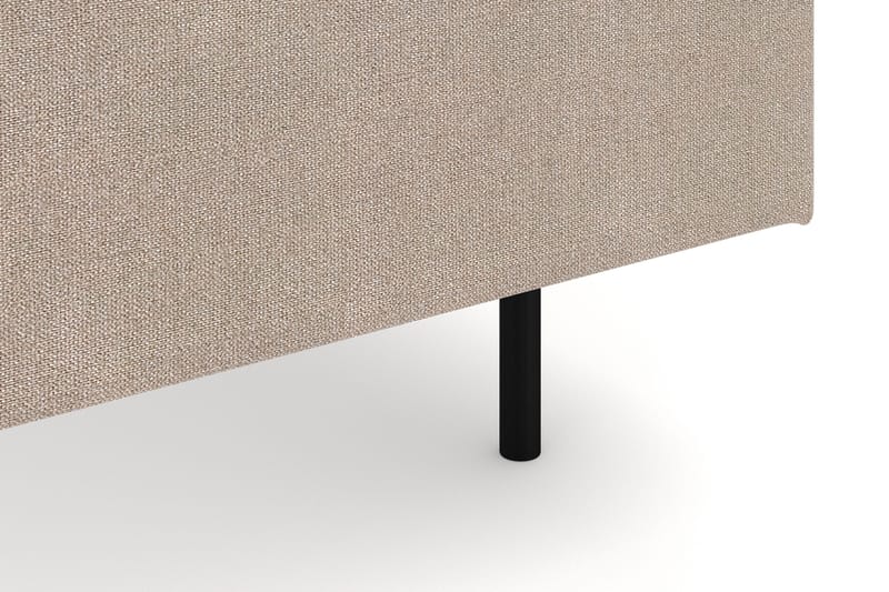 Menard 6-seters Høyrevendt L-formet Hjørnesofa i Stoff - Beige - Møbler - Sofaer - Hjørnesofaer