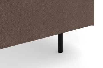 Menard 6-seters Høyrevendt L-formet Hjørnesofa i Stoff - Brun - Møbler - Sofaer - Hjørnesofaer