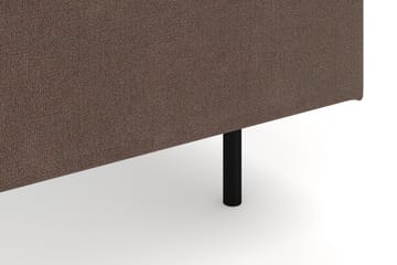 Menard 6-seters Høyrevendt L-formet Hjørnesofa i Stoff - Brun - Møbler - Sofaer - Hjørnesofaer