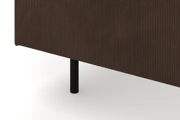 Menard 6-seters Venstrevendt L-formet Hjørnesofa i Manchester - Brun - Møbler - Sofaer - Hjørnesofaer