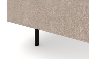 Menard 6-seters Venstrevendt L-formet Hjørnesofa i Stoff - Beige - Møbler - Sofaer - Hjørnesofaer