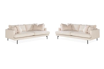 Menard Sofagruppe 3-seters + 3-seters Manchestersofa