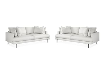 Menard Sofagruppe 4-seters + 4-seters Stoffsofa