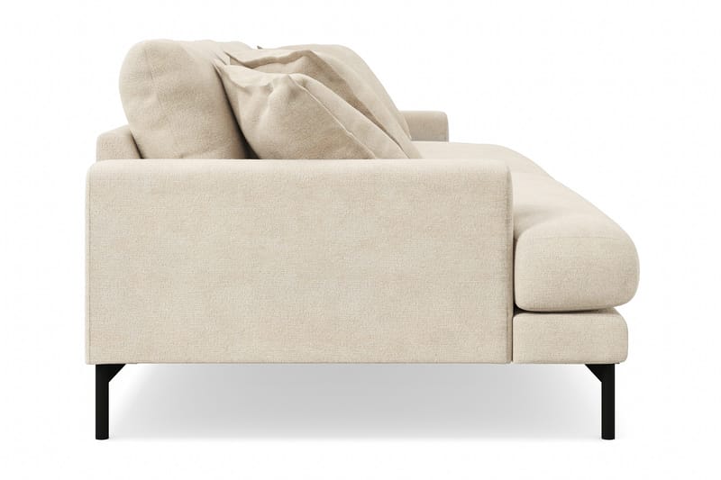 Menard Premium 4-seters dyp sofa i chenille - Beige - Møbler - Sofaer - 4 seter sofa