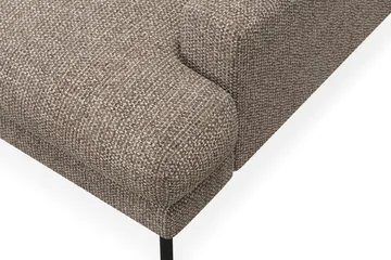 Menard Premium 5-personers Venstrevendt L-formet Dyb ChaiselongSofa i Chenille - Brun - Møbler - Sofaer - Sofaer med sjeselong