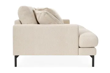 Menard Premium 4-personers Dyb Sofa i Chenille - Lys Beige - Møbler - Sofaer - 4 seter sofa