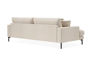 Menard Premium 4-personers Dyb Sofa i Chenille - Lys Beige - Møbler - Sofaer - 4 seter sofa