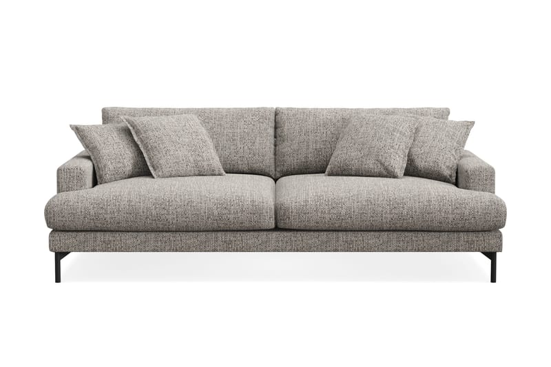 Menard Premium 4-personers Dyb Sofa i Chenille, Grå
