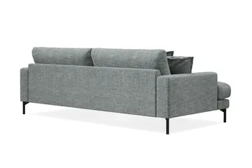 Menard Premium 4-personers Dyb Sofa i Chenille - Grå/Blå - Møbler - Sofaer - 4 seter sofa