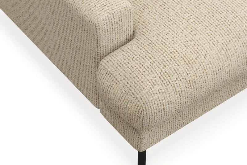 Menard Premium 4-seters dyp sofa i chenille - Beige - Møbler - Sofaer - 4 seter sofa