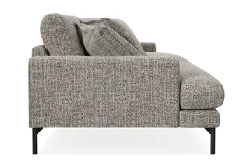 Menard Premium 4-personers Dyb Sofa i Chenille - Grå - Møbler - Sofaer - 4 seter sofa