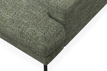 Menard Premium 5-personers Venstrevendt L-formet Dyb ChaiselongSofa i Chenille - Grøn - Møbler - Sofaer - Sofaer med sjeselong