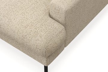 Menard Premium 5-personers Venstrevendt L-formet Dyb ChaiselongSofa i Chenille - Beige - Møbler - Sofaer - Sofaer med sjeselong