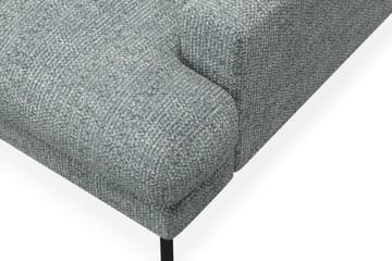 Menard Premium 5-personers Venstrevendt L-formet Dyb ChaiselongSofa i Chenille - Grå/Blå - Møbler - Sofaer - Sofaer med sjeselong