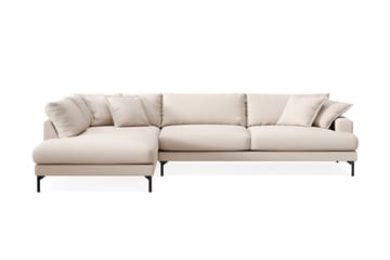 Menard Premium 5-personers Venstrevendt L-formet Dyb ChaiselongSofa i Bouclé